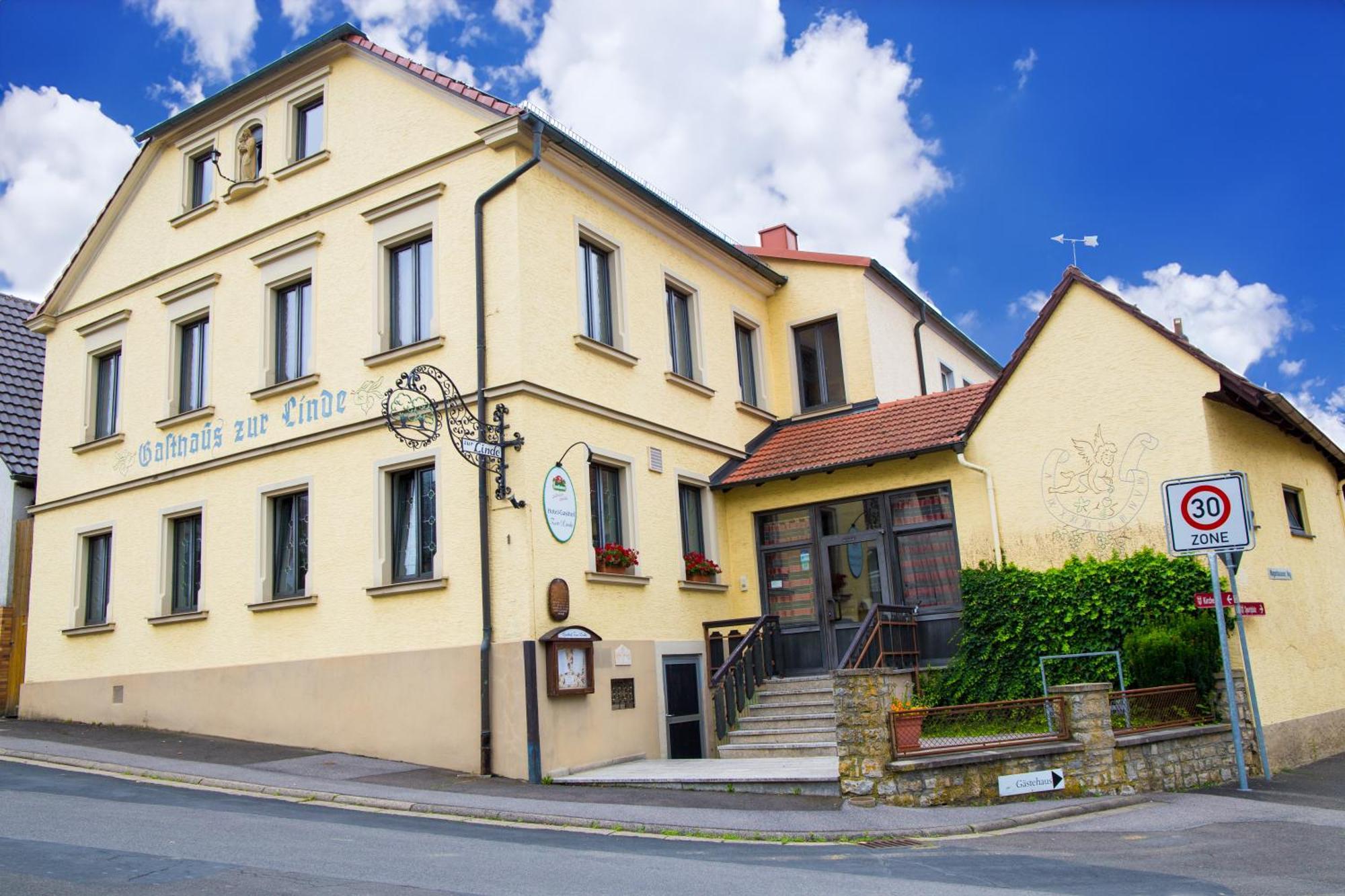 Hotel Zur Linde Gädheim Kültér fotó