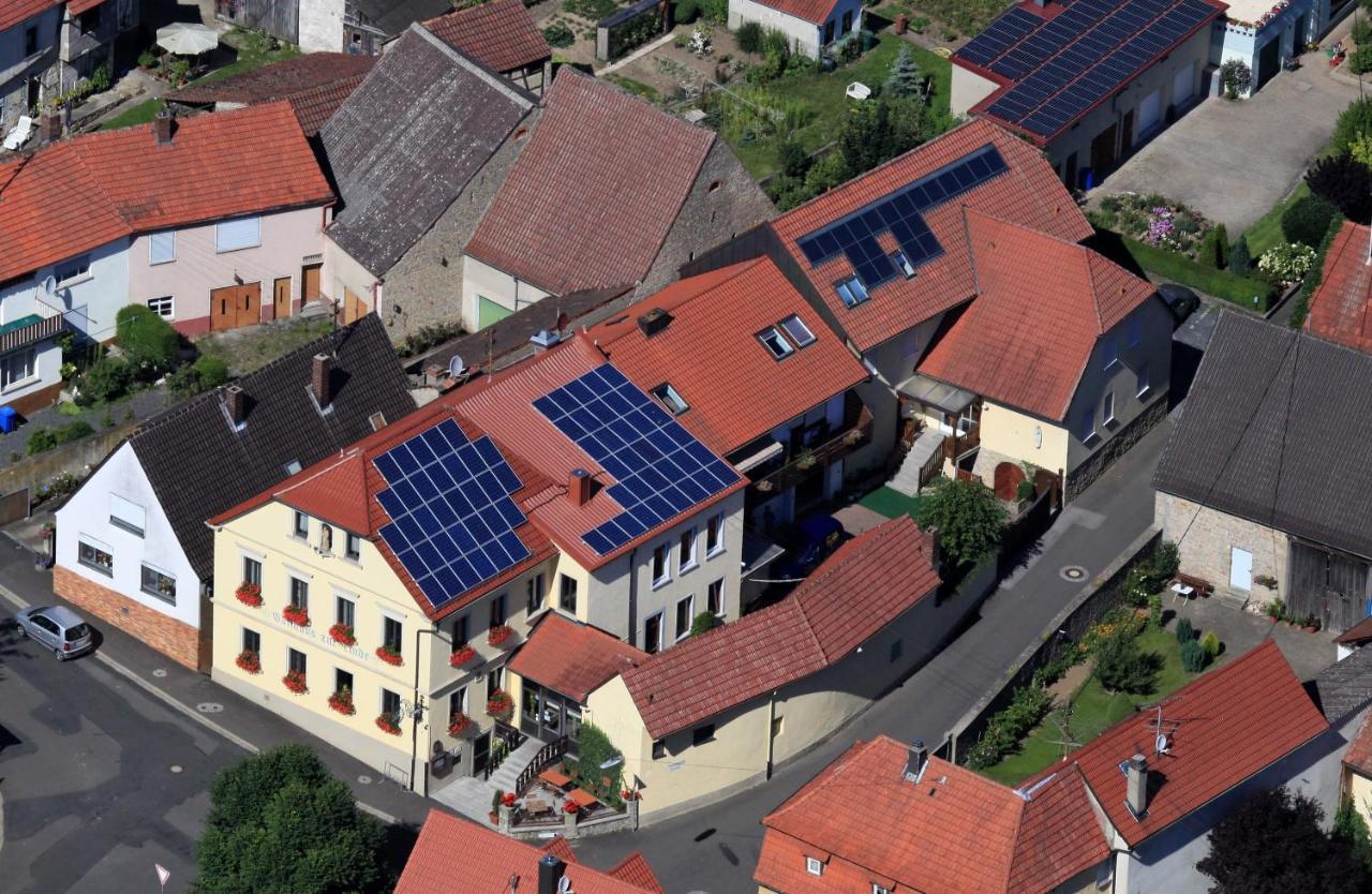 Hotel Zur Linde Gädheim Kültér fotó